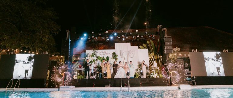 TRANG TRÍ TIỆC NGOÀI TRỜI