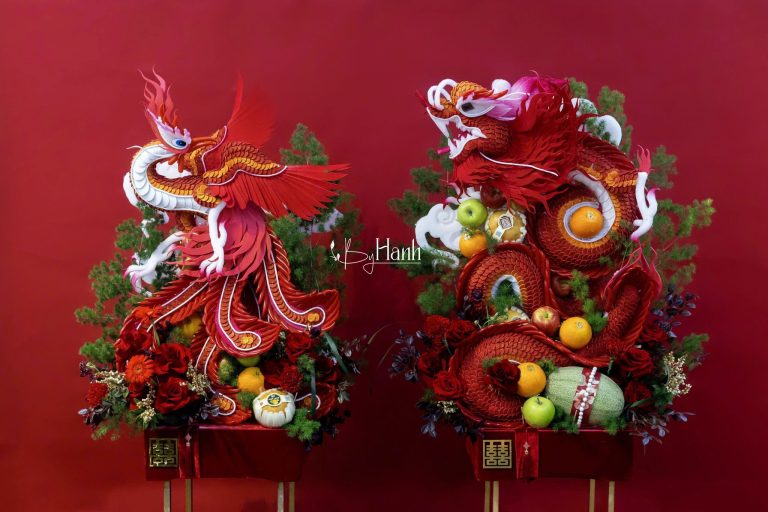 MỘT SỐ MẪU RỒNG PHỤNG TỔNG HỢP
